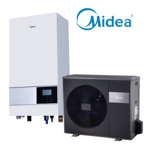 Midea M thermal šilumos siurblys oras-vanduo HB-A160/CDS90GN8-B / MHA-V12W/D2RN8-B (-25°C)