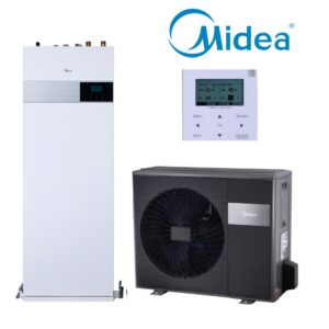 Midea M-thermal Arctic šilumos siurblys oras-vanduo 6.2 kW, 190 l boileris (-25°C)