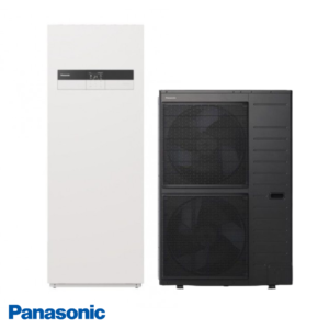 Šilumos siurblys oras-vanduo Panasonic Aquarea T-CAP "All in One" (M) R290 (260l talpa, 16 kW, 9kW tenas)