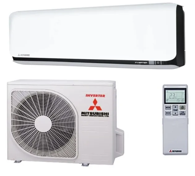 Šilumos siurblys oras–oras Mitsubishi Heavy Industries Diamond SRK-ZSX-W, balta-juoda, 2,0/2,7 kW