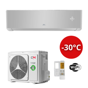 Oro kondicionierius/šilumos siurblys Cooper&Hunter SUPREME SILVER Inverter 3,53/ 4,2 kW (-30°C)