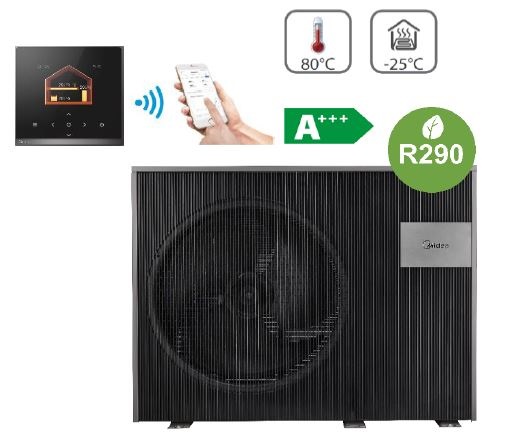 Midea Monoblock Nature MHCV14WD2RN7-B R290, 14 KW