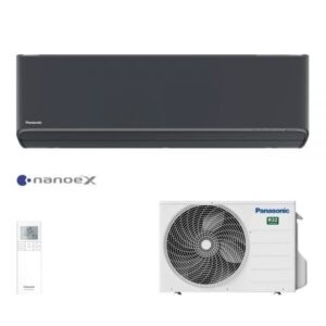 Šilumos siurblys oras-oras Panasonic Inverter PLUS, 3,2 kW (grafito pilka), (-25С)